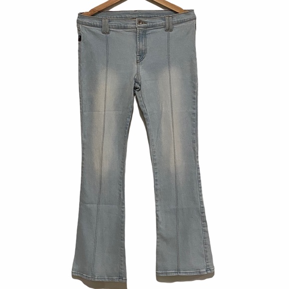 Just Jeans USA Vintage Bell Bottom Hippie Seam - Picture 1 of 7